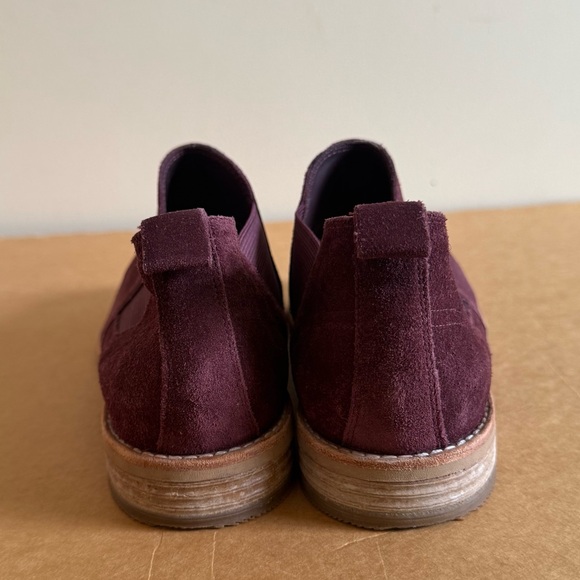 Clarks Boots EDENVALE PAGE Suede Round Toe Slip On Booties - Picture 3 of 10